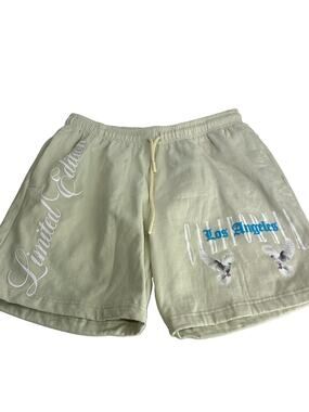 RGSTR Men’s Size M Los Angeles Limited Edition Dove Graphic Cotton Shorts
